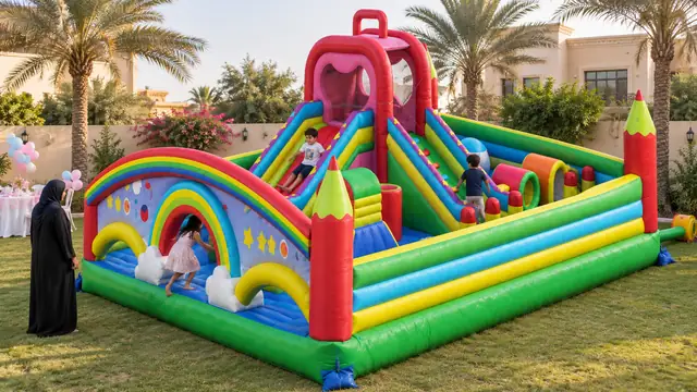 حديقة الأطفال في حفلة أطفال