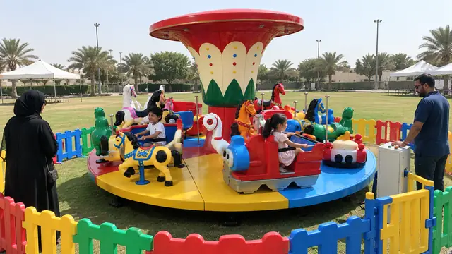 الدوامة الكبيرة في حفلة أطفال