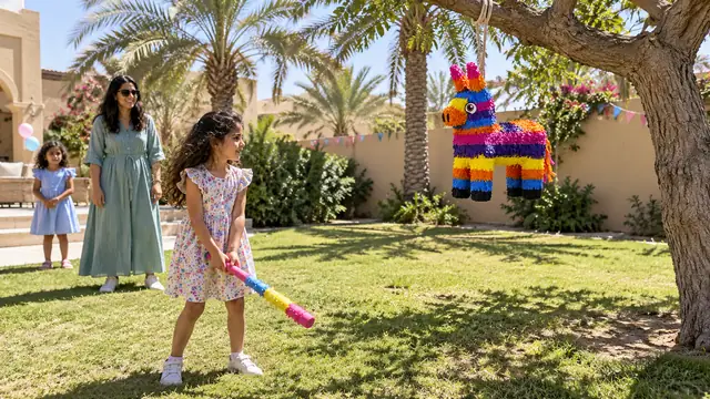 البينياتا في حفلة أطفال