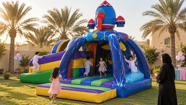 الأخطبوط الفضائي في حفلة أطفال