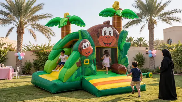 مغامرة الغابة في حفلة أطفال